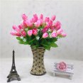 thumbnail image 3 of Jarrón de ratán rústico, cestas de flores, jarrón de mimbre decorativo, cesta de almacenamiento de estilo alto, maceta de centro de mesa de granja para decoración de cocina de boda, 3 of 6