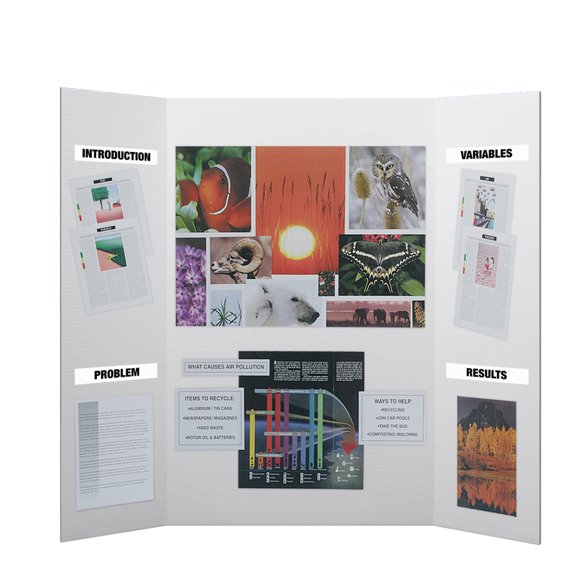 Project Boards Flipside Products, 36 x 48 cm, color blanco arcilla, paquete de 10