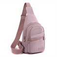 thumbnail image 3 of Waterproof Nylon Chest Bag: Lightweight, All-Match & Stylish Crossbody Fanny Pack & Waist Purse, 3 of 5