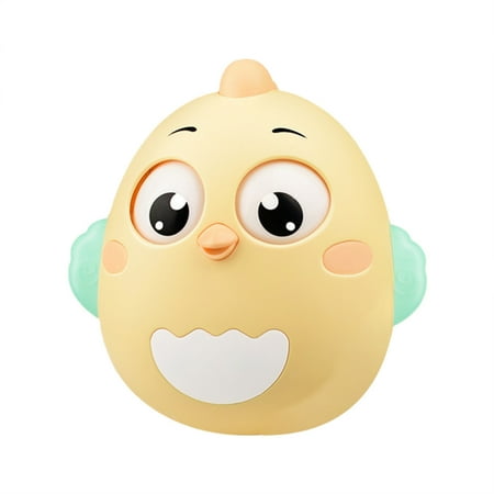 

XUYEEYUAN Learning Toys Chicken Tumbler Tooth Glue Rattle Children s Baby Baby 6 Size Music Puzzle Early Education Gift Toys
