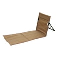 thumbnail image 2 of Silla de piso con respaldo, tela Oxford, asiento acolchado ligero, asiento de playa para pesca, senderismo, césped, mochilerismo al libre, 2 of 8