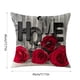 thumbnail image 3 of European Classic Throw Pillow Cover Rose Throw Pillow Cover 18x18 Inch Office Sofa Pillow Cover, 3 of 6