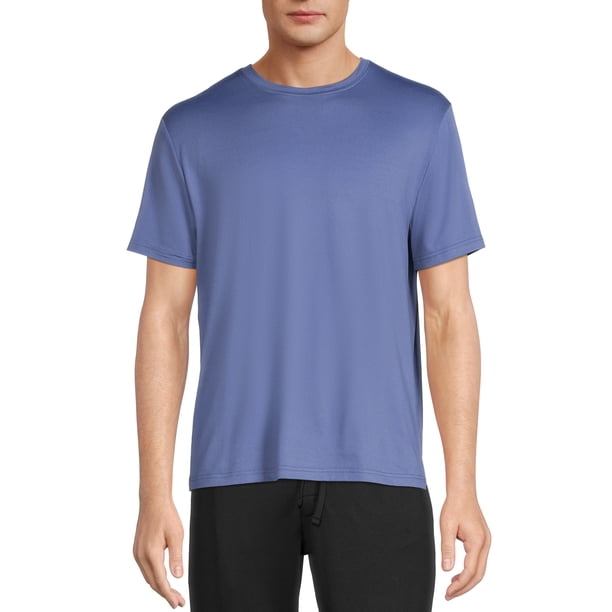 Hanes Men's Luxe Sleep Pajama Tee with Short Sleeves