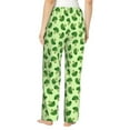 thumbnail image 2 of Bixox Women's Broccoli Vegetables Patterned Pajama Pants Loungewear, 2 of 5