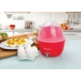 thumbnail image 3 of Euro Cuisine Electric Egg Cooker & Food Steamer with Auto Shut Off Red (MSCX26RD), 3 of 5