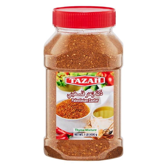 (Price/Case)Tazah 1931J Zaatar Palestinian In Jar 12/454 G