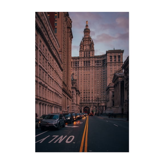 City Hall, NYC 01 - Manhattan New York Photography Unframed Wall Art Print 5 x 7 inches