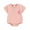Pink, variant on Bagilaanoe Newborn Baby Girl Boy Rompers Embroidery Short Sleeve Bodysuits 3M 6M 12M 18M Infant Casual One Piece Short Jumpsuit
