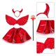 thumbnail image 3 of 1 Set of Halloween Party Lovely Devil Cosplay Costume Prop for Children, 3 of 4