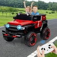 thumbnail image 4 of Shininglove 12V Kids Ride on Car, 2x25W Powerful 4-Wheeler Electric Vehicle（Red）, 4 of 8