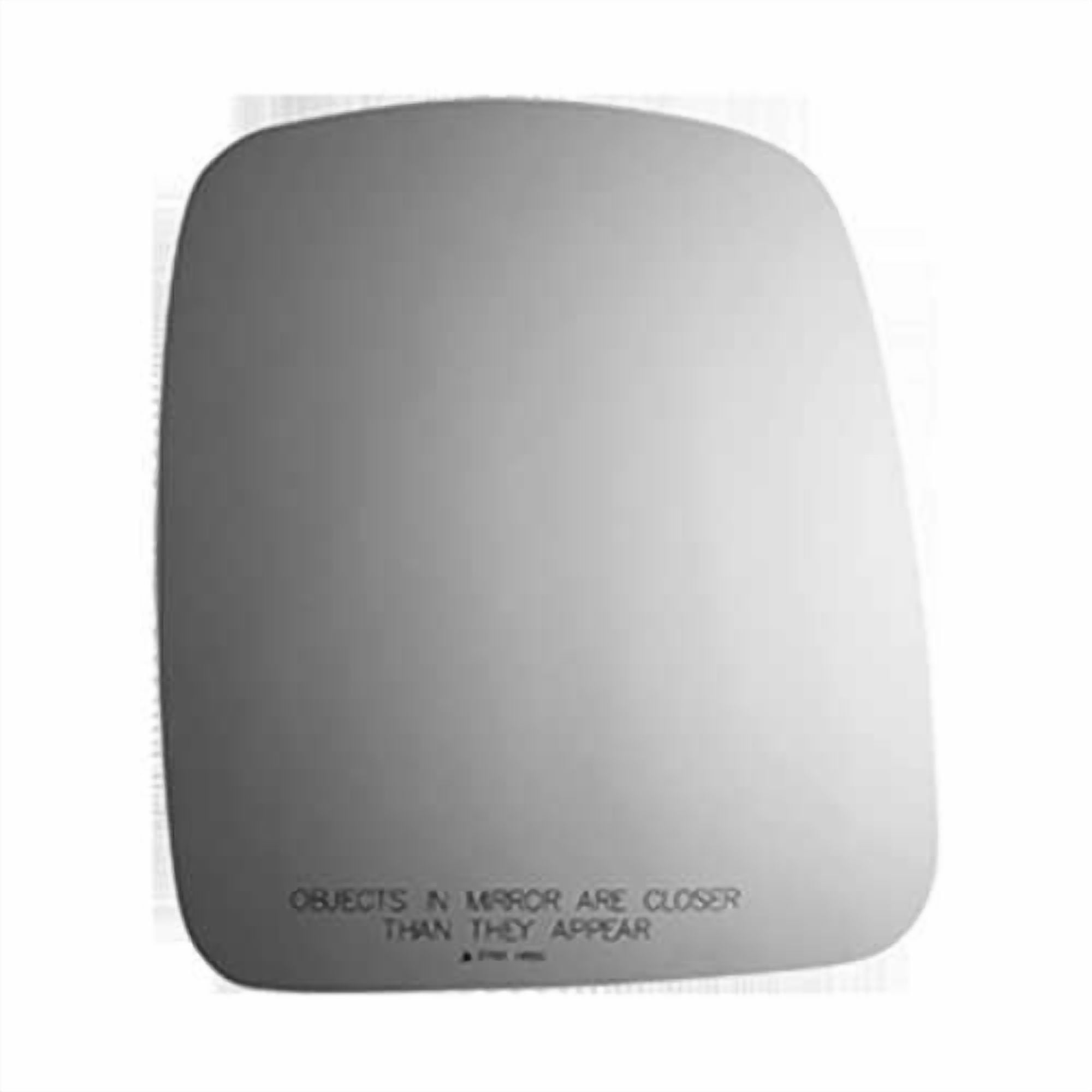 Burco Side View Mirror Replacement Glass with Motor Mount Plate - Clear Glass - 3765HRSG