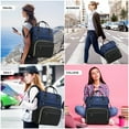 thumbnail image 6 of Lovevook Laptop Backpack for Women,17.3" Business Computer Bag Teacher Nurse Backpack Purse with Anti-Thief Pocket, Larger Waterproof Travel Bag College Backpack with USB Charging Port, 6 of 8