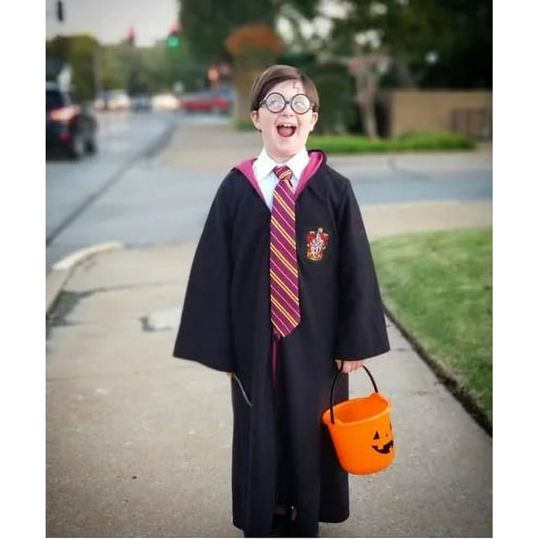 2PCS Harry Potter Costume Kids Adult Magic Robe Cloak,155 