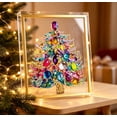 thumbnail image 3 of DIY Christmas Jewelry Tree Art Kit, Decorative Holiday Craft Set, Handmade Tree Ornament Project for Adults Beginners, Tabletop Shelf Desk and Home Christmas Decor, 3 of 5