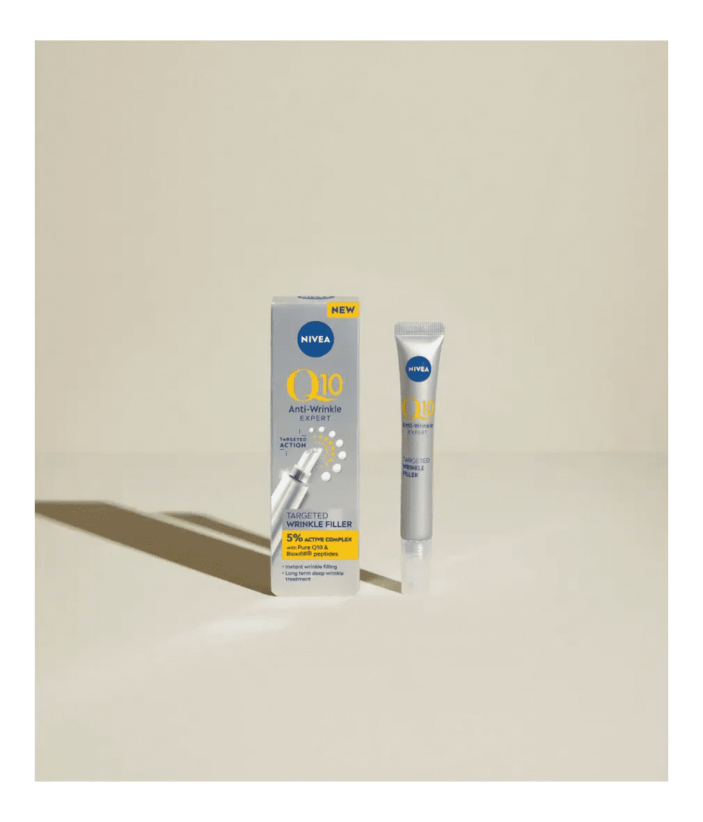 Nivea Q10 Anti-Wrinkle Power Wrinkle Filler Serum with Bioxifill Peptides 15ml / 0.5 fl oz
