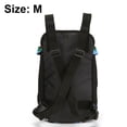 thumbnail image 2 of Mochila transportadora de mascotas, mochila frontal ajustable para mascotas, mochila transportadora de gatos y perros, bolsa de viaje de seguridad, con patas hacia afuera, ideal para, 2 of 5