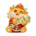 thumbnail image 4 of Baoblaze Cartoon Dragon Statue Car Dashboard Decor Table Sculpture Miniature Figurine for F, 4 of 8