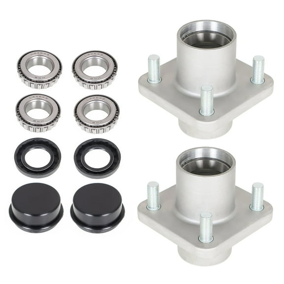 For EZGO TXT/ Medalist G/E Golf Cart 1976-2001.5 Front Hub Assembly Wheel Hubs