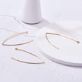 thumbnail image 5 of 20 PCS 18K Gold Plated V-Shape Ear Wire Hooks Accessories, 5 of 9