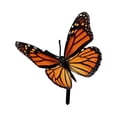 thumbnail image 2 of Decoración de mariposas de jardín, estatuas de mariposas artificiales, regalo hecho a mano, figuritas de mariposas simuladas para decoración de Patio C, 2 of 8