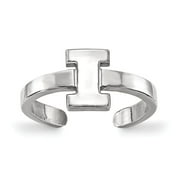 Angle View: Illinois Toe Ring (Sterling Silver)