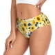 thumbnail image 2 of Fotbe Navy Blue Leaf Sunflower Calzones Estampados para Mujer – Ropa Interior de Algodón, Cómoda, Suave y Elástica-X-Small, 2 of 6