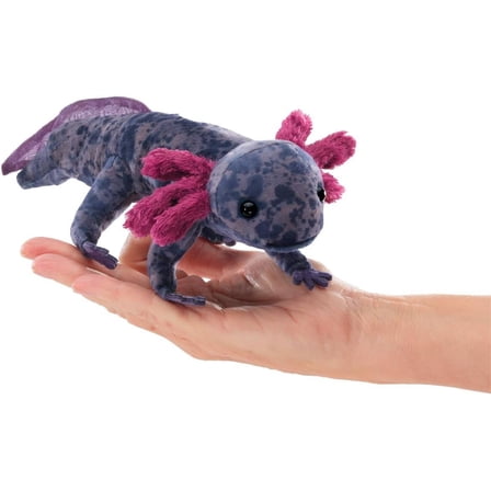 Folkmanis Puppets Black Axolotl Finger Puppet