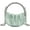 Lightgreen, variant on Women Cloud Bag Clutch Ruched Purse Evening Clutch Bag Chain Shoulder Bag Crossbody Bag for Evening Wedding Party