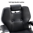 thumbnail image 2 of BarberPub Heavy Duty Recline Barber Chair All Purpose Hydraulic Salon Chairfor Hair Stylist Spa Beauty Shampoo Black 2801, 2 of 10