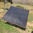 thumbnail image 2 of Shade Cloth, 6.5ft x 10ft Mesh Tarp with Grommets, Sun Shade Net, Sunshade Mesh Cloth, Outdoor Shade Cover, for Plants Greenhouse Garden Backyard Patio, Black, 2 of 7
