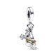 thumbnail image 1 of Disney-abalorio de plata de ley 925 para mujer, regalo para madre, Herocross, 100th Anniversary Charm para mujer Original, Bracelet Necklace Moment, nuevo, 1 of 4