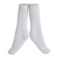 thumbnail image 1 of Calcetines de tubo a escala 1/12, elegantes calcetines casuales para cosplay, vestido de muñeca de moda. Blanco, 1 of 9