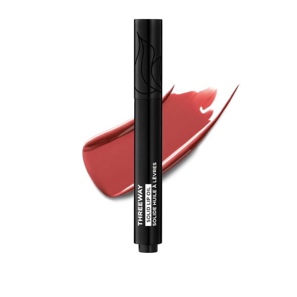 Deck of Scarlet Threeway Solid Lip Oil Fórmula vegana con ácido hialurónico y mezcla de aceite hidratante Acabado brillante - Néctar natural