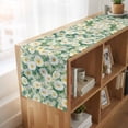 thumbnail image 6 of Table Runners 108 Inches Long Dress Scarves, Spring White Daisy Farmhouse Coffee/Dining/Kitchen Table Runner for Living Room, Flowers Green Leaves Pastoral Botanical 13x108 Inch, 6 of 9