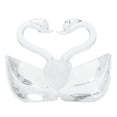 thumbnail image 4 of COOPHYA 1Set Transparent Crystal Swan Figure For Home And Kids present, 4 of 8