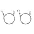 thumbnail image 1 of 2 Pcs Adjustable Hanging Wires Mirror Hanging Wire with Hook Wall Mount Wire 2m, 1 of 8