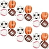 24 Packs Soft Foam Mini Sport Balls Birthday Party Favors Squishy Stress Reliever Stress Relief Toys Decorations for Kids Toddlers Teens Adults