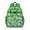 Green Cartoon Dinosaurs-1, variant on Green Cartoon Dinosaurs Jungle Flowers Pattern Backpack for School,Cute School Bag,Schoolbag with Adjustable Shoulder Straps & Padded Back,15.25"x11.5"x5.25"