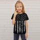 thumbnail image 2 of Gibobby Blusas Elegantes Día de la Independencia para niños pequeños 4 de julio Camisetas estampadas con gráficos en 3D Niños Niñas Novedad Camisetas de manga corta Unisex Casual （Negro， 7-8 Años), 2 of 4
