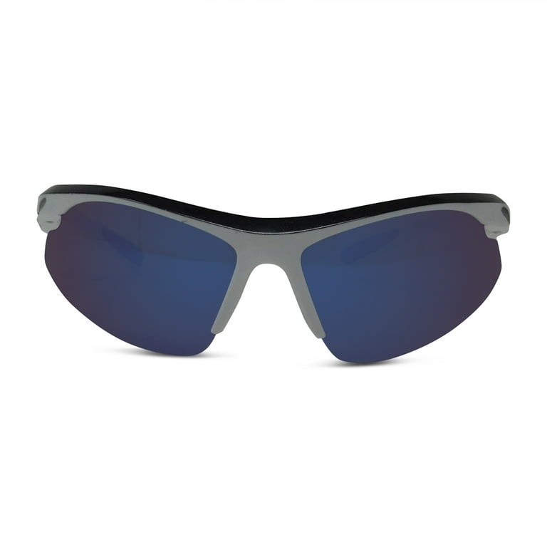 Semi-Rimless Sport Wrap UVA-UVB Protection Sunglasses – Panama Jack®