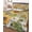 Light Brown, variant on Twin Quilt Bedding Set, Farmhouse Sunflowers Reversible Summer Quilt 3 Pieces, Rustic Barn Doors Flowers Butterfly Wooden Lightweight Bedspreads Coverlets with 2 Pillow Shams for All Seasons