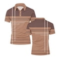 thumbnail image 5 of Axiiglly Golf Shirts for Men Short Sleeve Collared Button Loose Fit Breathable Summer Shirts for Big & Tall, S-5XL, 5 of 6