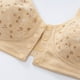 thumbnail image 3 of Puntoco Bralettes para mujer Sujetador de perspectiva calada cómodo de color para mujer Ropa interior sin aros, 3 of 4