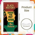 thumbnail image 2 of Colorful Design Black History Banner African Display Fist Symbol Firework Pattern African Backdrop for Black History Month Events Cultural Celebrations School Assemblies, 2 of 9