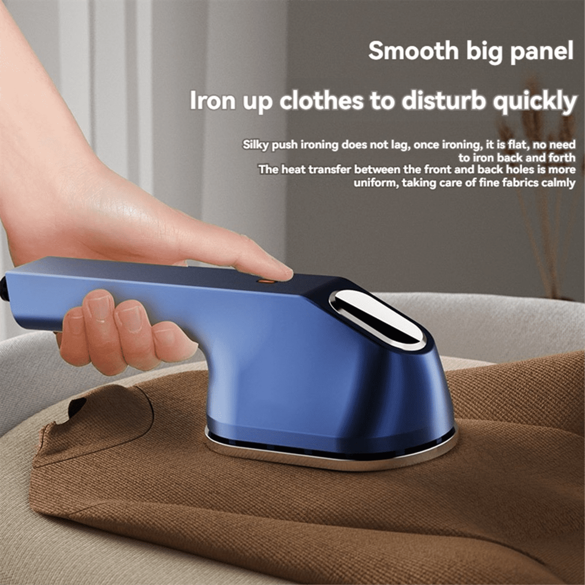 Garment Steamer Portable Steam Iron for Clothes Handheld Mini Vertical Ironing for Home Travel Wet Dry Ironing US Plug,B