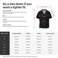 thumbnail image 7 of Haiem Black Poker Men's Casual Shirts Short Sleeve Button Down Shirts Fashion Textured Summer Beach Shirt-3X-Large, 7 of 7