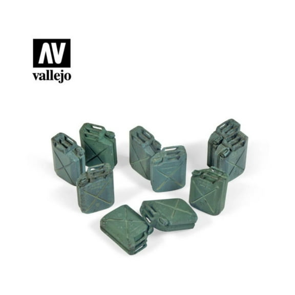 Vallejo Allied Jerrycan Set New