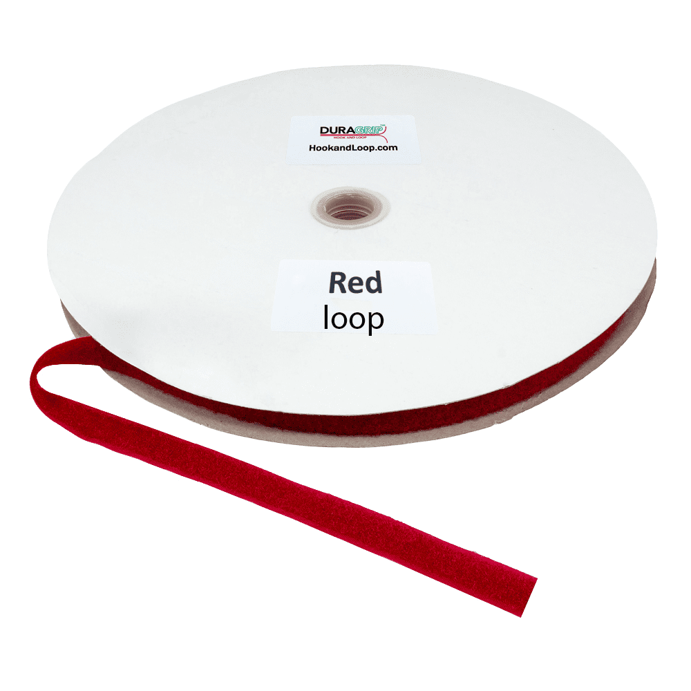 DuraGrip® Brand 5/8" Red Loop SewOn