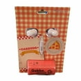 thumbnail image 2 of Gabba Goods Écouteurs Pizza avec Microphone, Orange, 6 x 4 x 1 Pouces, 2 of 5