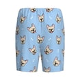 thumbnail image 4 of Picia Cute French Bulldog Pajama Shorts for Men, Men's Pajama Bottoms, Sleepwear,Short Pajama Pants-3X-Large, 4 of 9